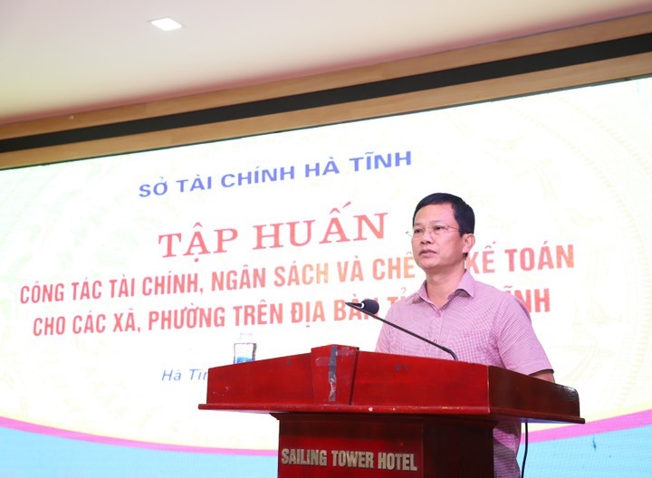 Chương trình bồi dưỡng tập huấn công tác tài chính, ngân sách và chế độ kế toán cho các xã, phường trên địa bàn tỉnh Hà Tĩnh